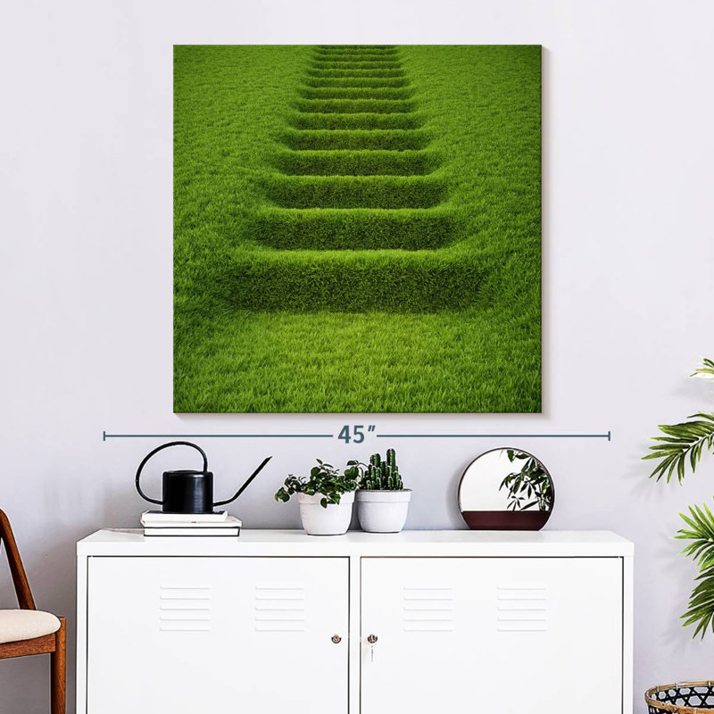 Lilie, herbe abstraite