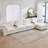 5 - Piece Teddy Modular Sectional Sofa Cloud Couch with Ottoman and 2 Storage Side Table-793588775-798281545