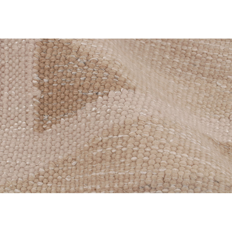 Hand Woven Kilim Wool Geometric Area Rug, Rectangle 12' x 16'