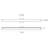 Tubo Slim Dimmable LED Bath Bar-27093390-27093392