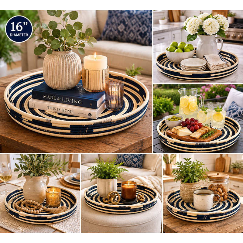  Ugandan Handwoven Harmony Platter