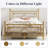 Eroftei Metal Open-Frame Bed-981343044-981343051