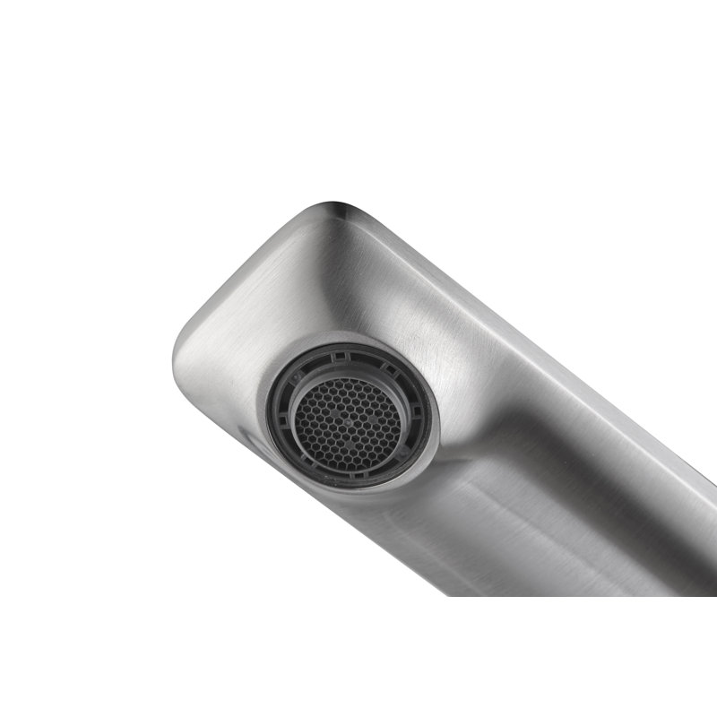 Bathroom Faucet with Drain Assembly, Brushed Nickel