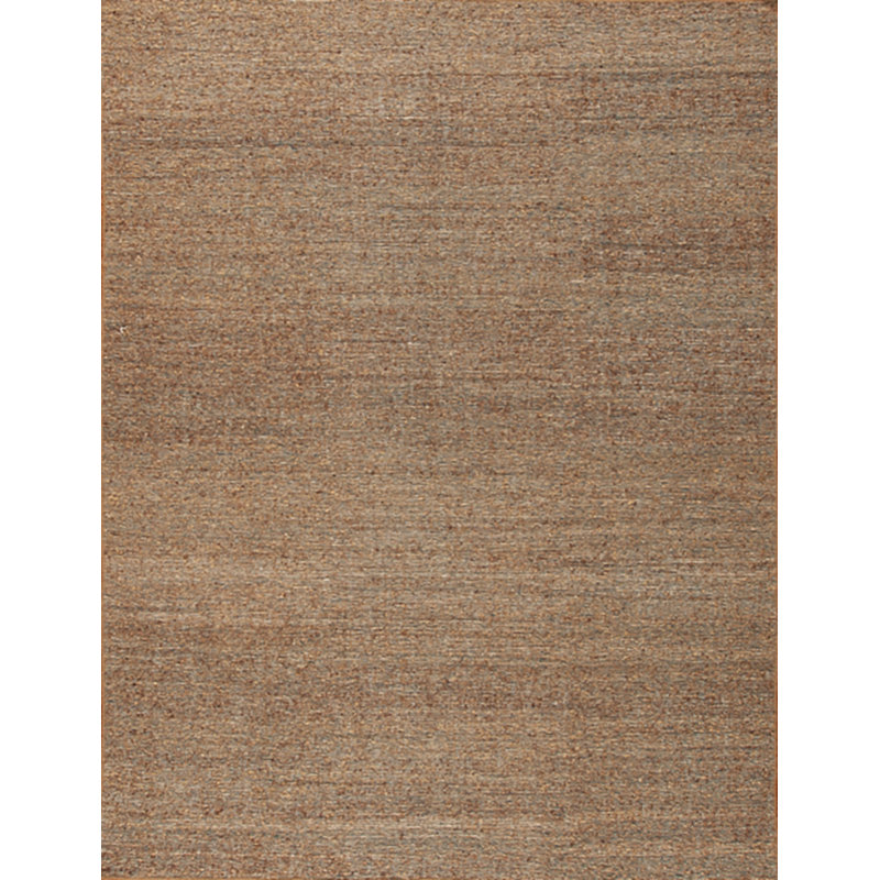 Tapis rectangulaire en laine brun / bleu Capri, Rectangle de 10 pi x 14 pi