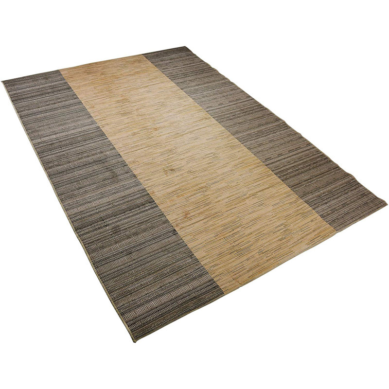 Slip Resistant No Pile Light Weight Nature Inspired Printed Area Rugs for Backyard Kitchen Living Room, Rectangle 5' x 7'