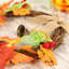 Faux Lighted Mixed Assortment 40cm Wreath