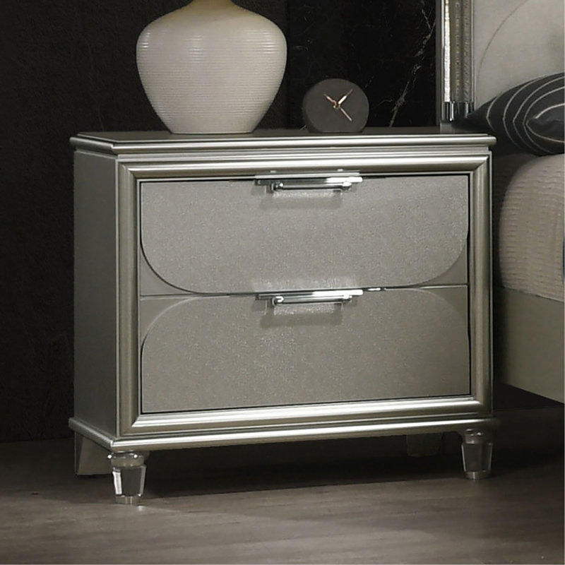 Table de chevet 2 pièces Contemporary