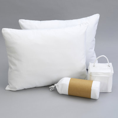 Split King Bedding - 2 Pillows, 100% Microfiber Sheets, 5 Liquid Mattress Protectors, White Double Stitched Sheet , Bed Proof Microfiber,