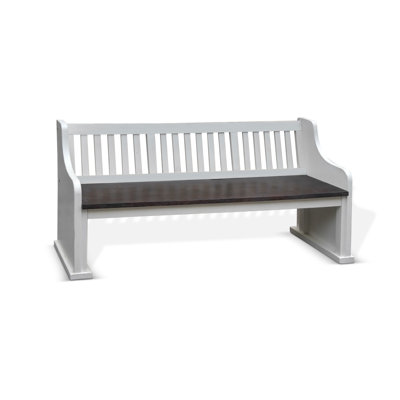 Villepinte Solid Wood Bench