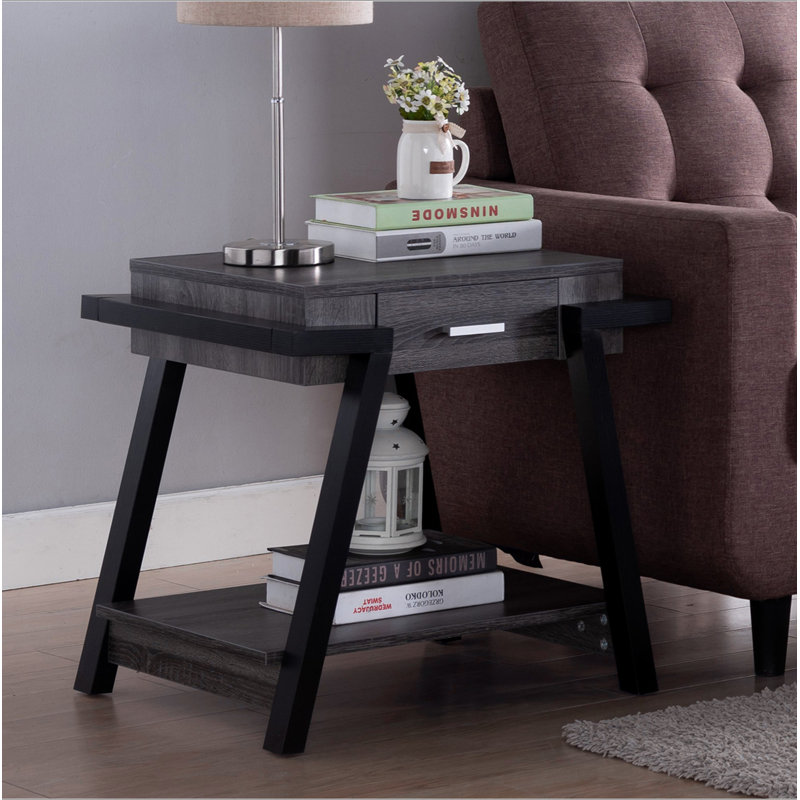 Table de bout Home avec tiroir et table d'appoint Home