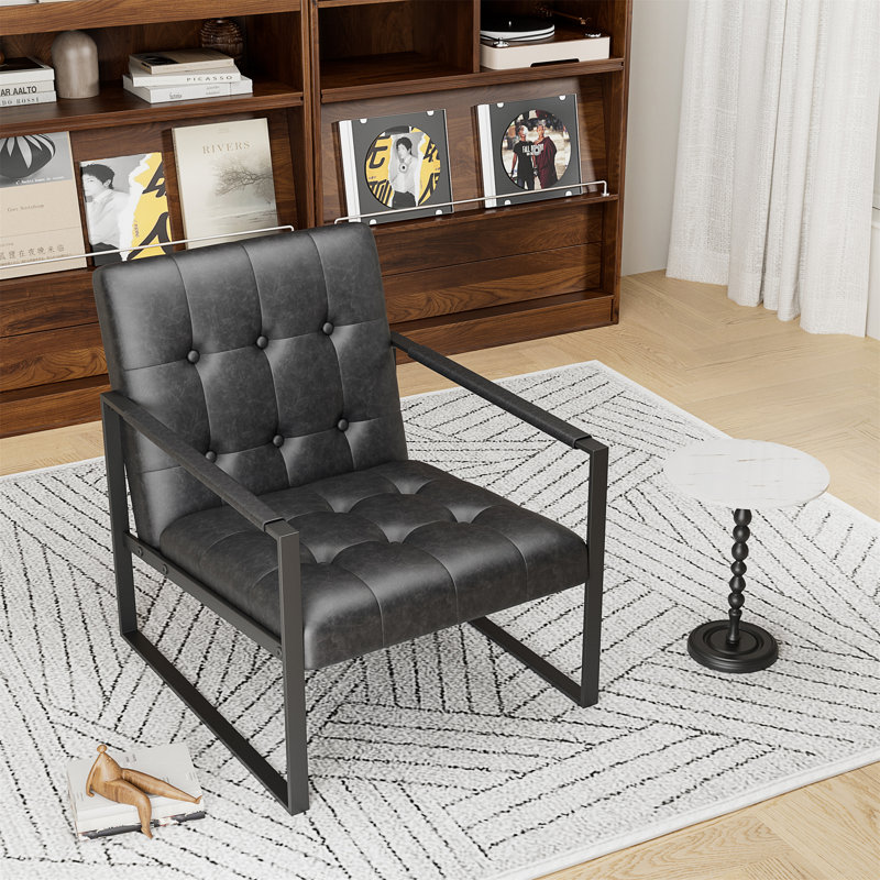 Chaise d'appoint avec repose-pieds