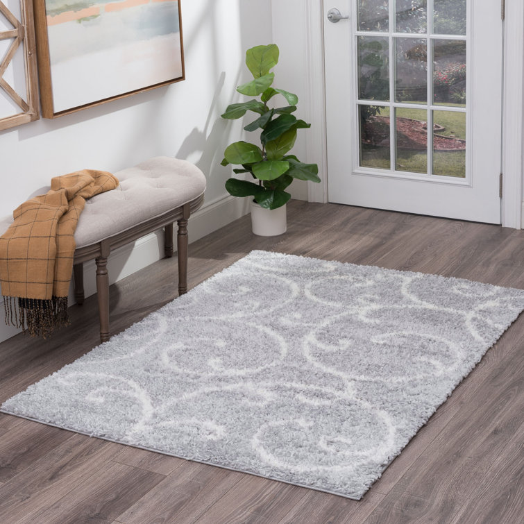 Tapis argenté Charo