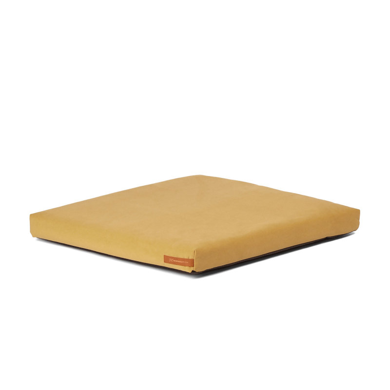 Polyester Pet Bed, 8cm H x 90cm W x 70cm D, Yellow