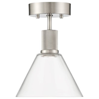Port Nine Glass Semi Flush Mount