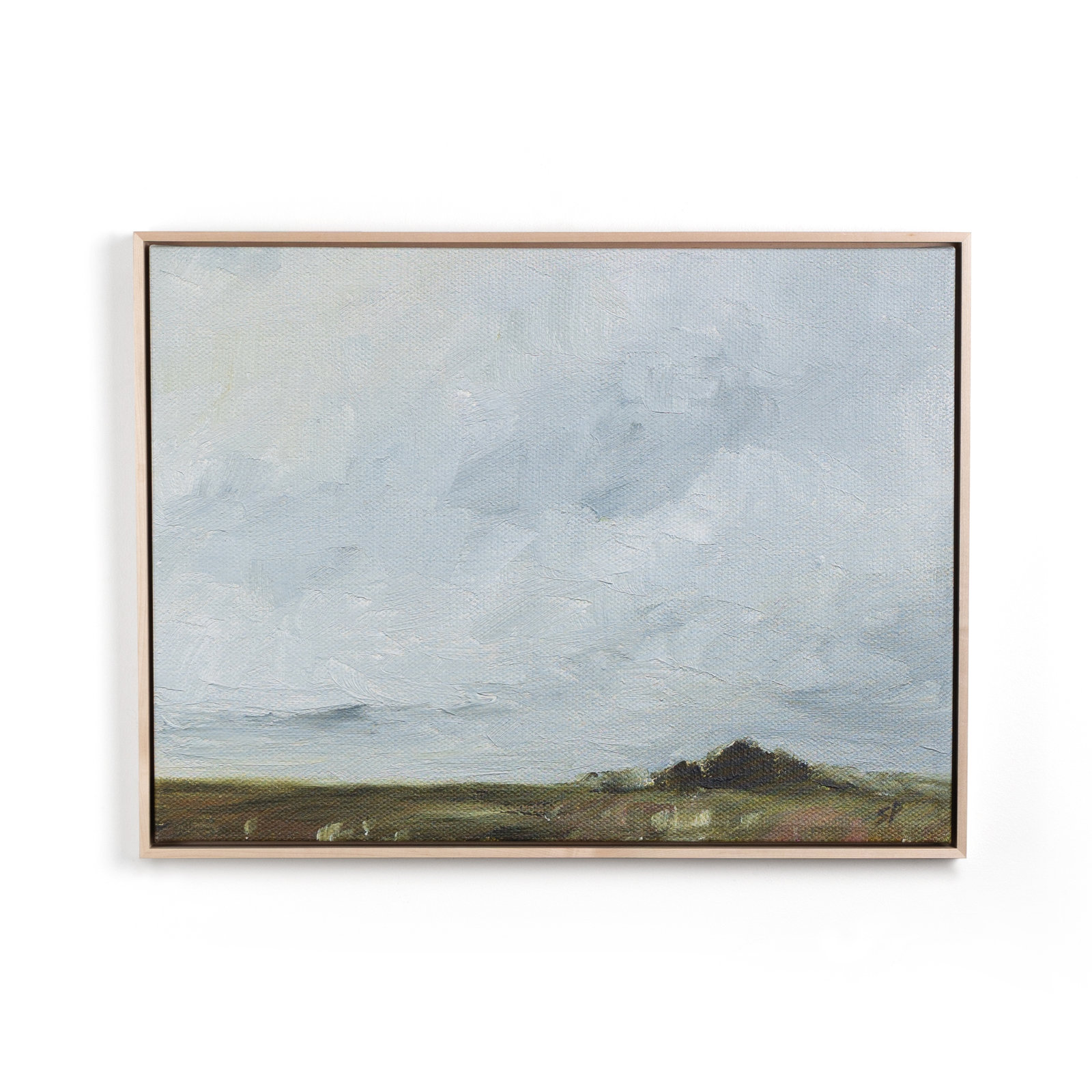 Blair "Farmland" Print by Shaina Page, 24" H x 32" W x 2" D