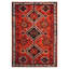 Tapis oriental rouge / orange Daemyn-1259705139