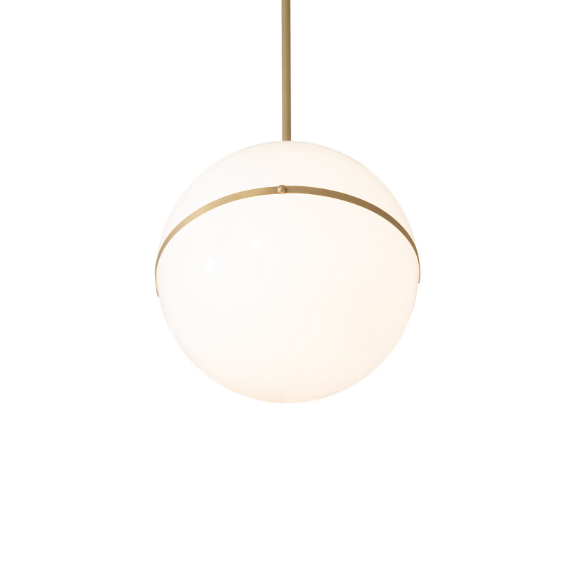 14" Wide Bola Pendant