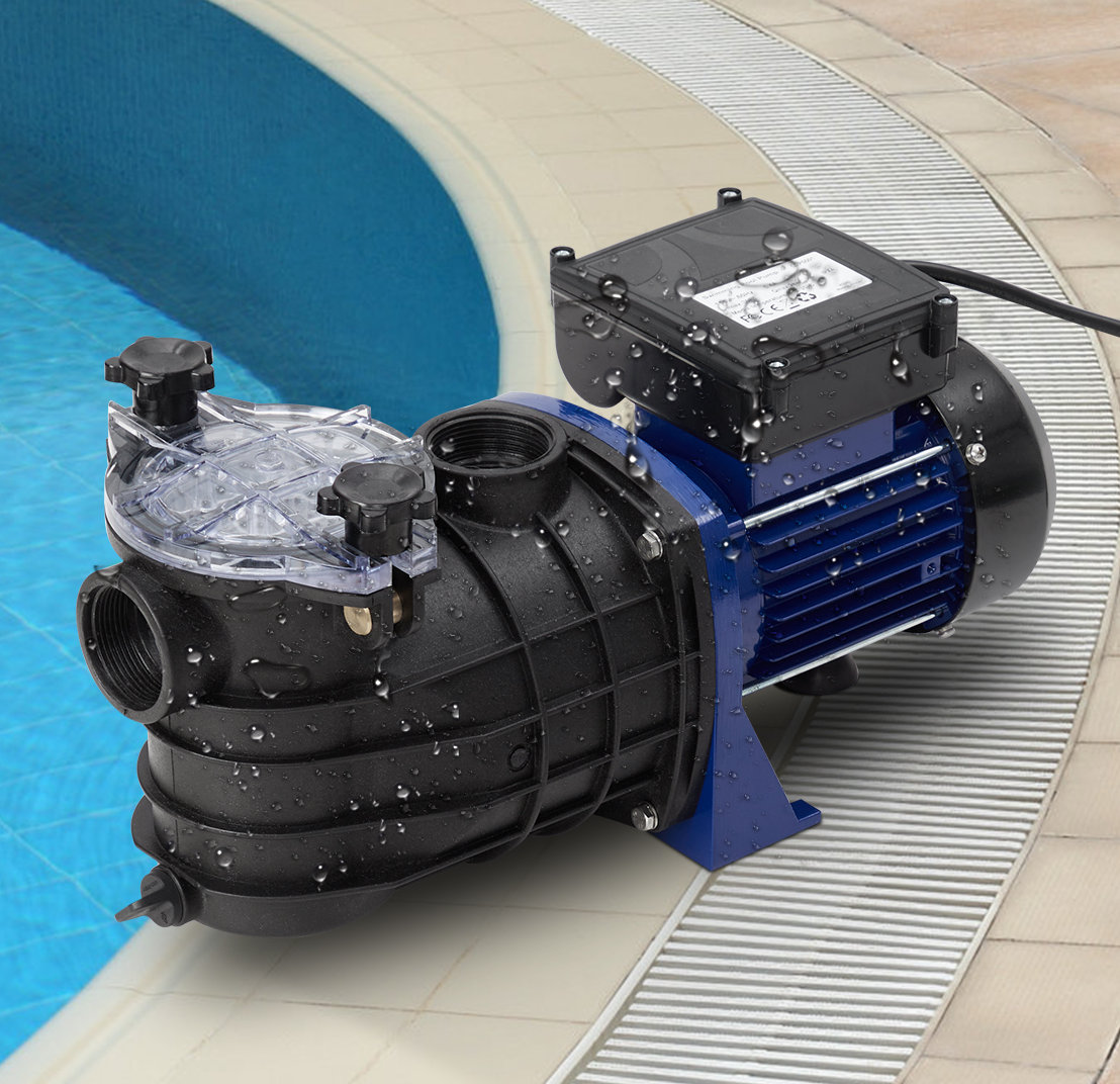 Yesurprise High Flow Single Speed Pool Pump With Filter Basket, Low ...