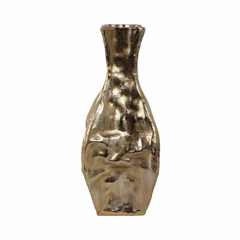 Bastia Handmade Metal Table Vase, 19" H x 9" W x 8" D