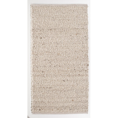 Travon Solid Colour Wool Area Rug