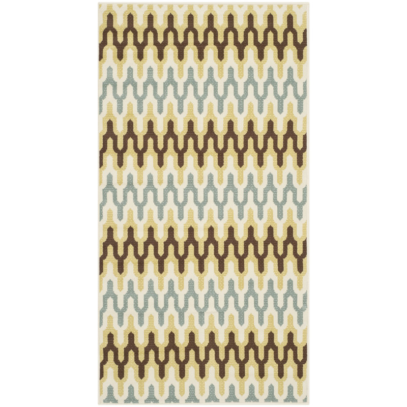 Kelston Performance Geometric Rug, Rectangle 2'7" x 5'
