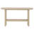 Coastal Modern Console Table with Sculptural Base