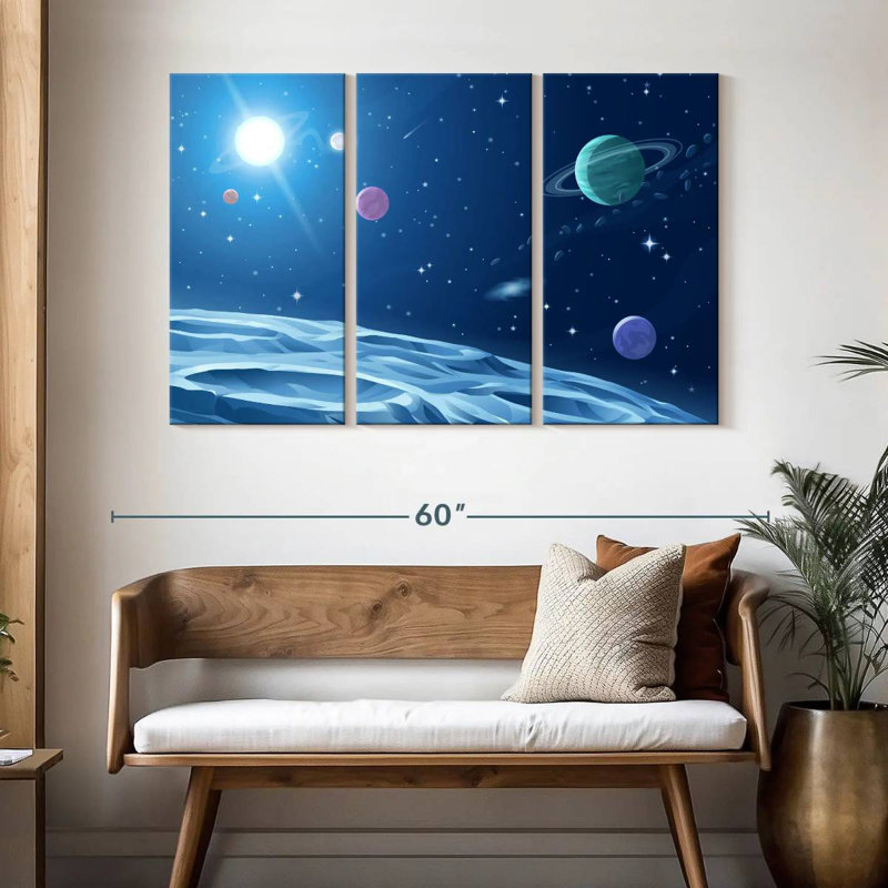 Ashelle Deep Space, 32" H x 50" W