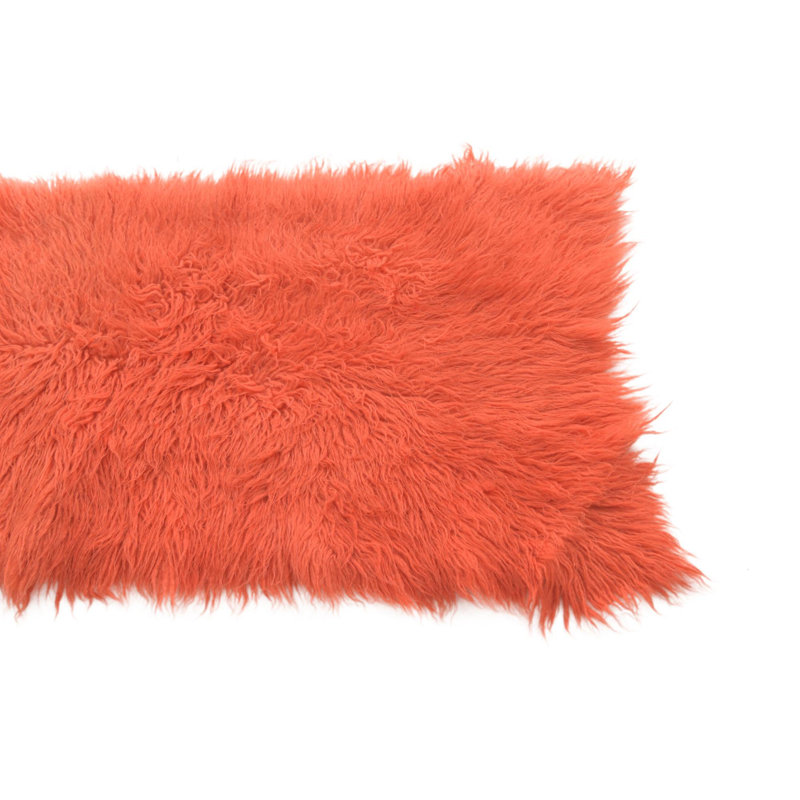 Tapis de couloir orange Julian