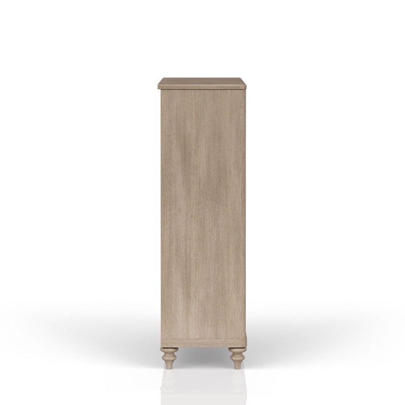 Commode 5 tiroirs finition sable