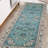 Floral Elegance in Soft Pile Printed Rug Featuring a Stunning Tapestry of Blossoms Against a Contrasting Background-1575326872