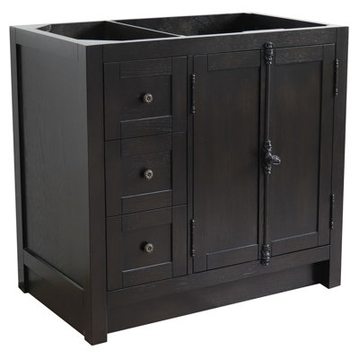 Base de meuble-lavabo simple 36 po seulement