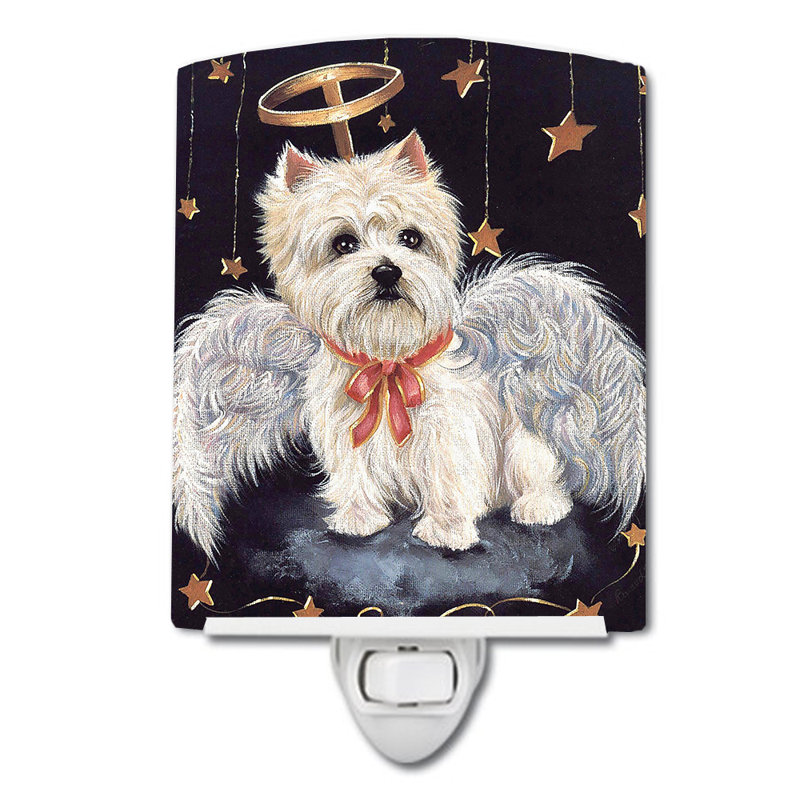 Veilleuse Boxer, Westie ange