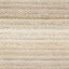 Morano Striped Handmade Flatweave Wool Beige Area Rug-19266053