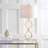 Lampe de table 32 po Talitha