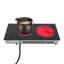 Affichage à DEL tactile de la surface de cuisson électrique à double brûleur 1500 watts OUKANING
