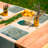 Polyester Abstract Rectangle Placemat
