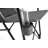 High Back Heavy Duty Lawn Chair Supports 250LBS, Portable Collapsible Chair With Cup Holder, Grey-772138800