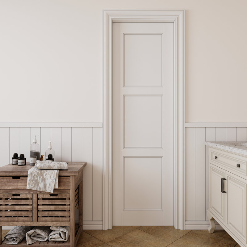 Porte de garde-robe coulissante 80 po, 24 po x 80 po