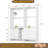 53.2'' Closet System with Wooden Drawers and Hanging Rods-445850174