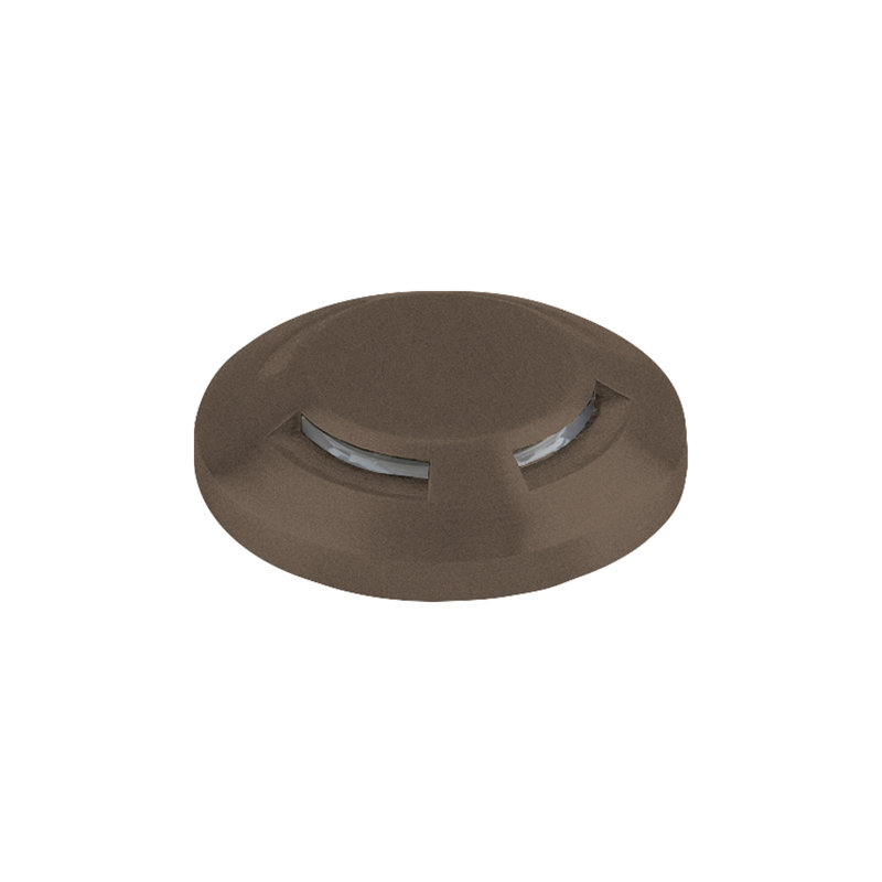 LED Well Light, 3000K, Bronze