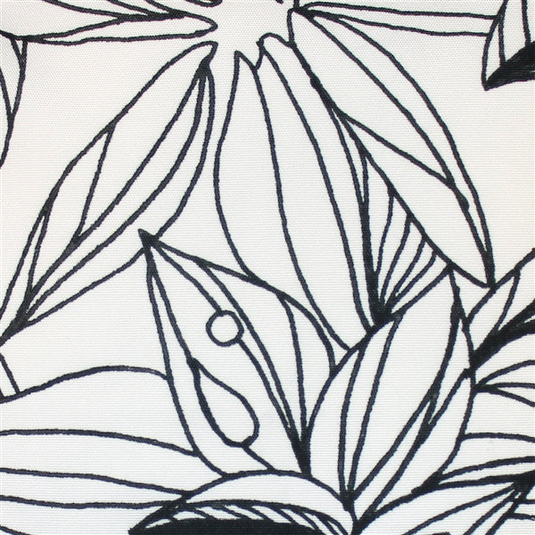 Coussin Pen and Ink Flowers