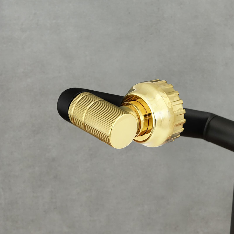 Basin Tap Faucet Dorset, Gold/Black