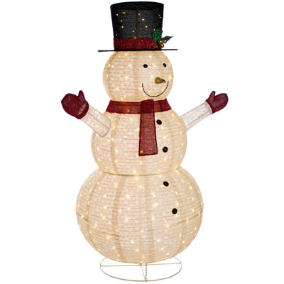 Pre-lit Snowman Christmas Figurines & Collectibles