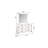 Antique White Rectangular Bedroom Mirror - Modern Style Embodied For Adds Character