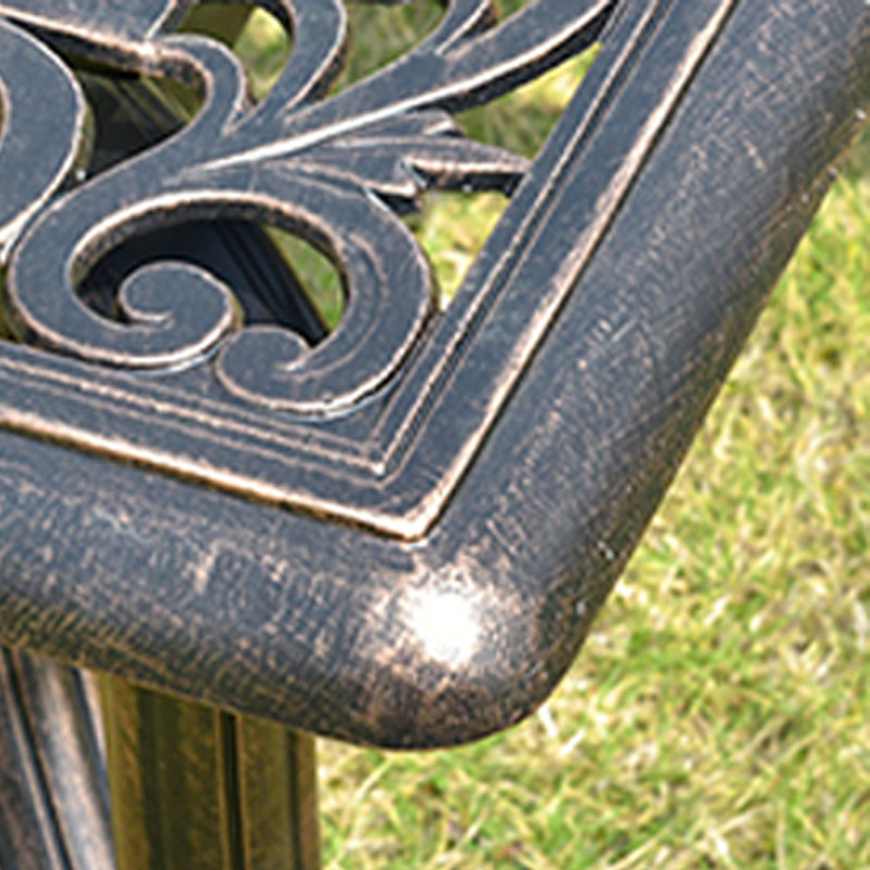 Table de bout d'extérieur imperméable et résistante à la rouille