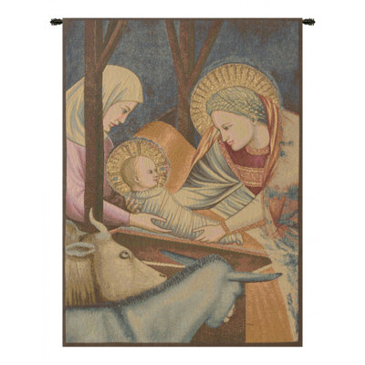 Loom Woven Cotton Blend Wall Hanging
