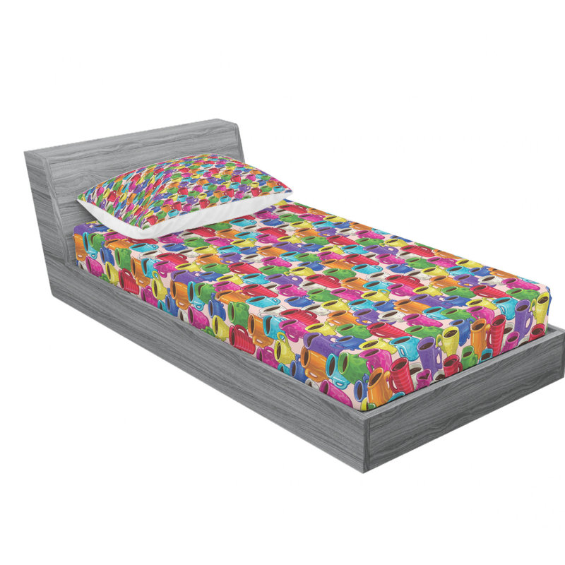 Microfiber Sheet Set, Twin XL Sheet Set with Fitted Sheet