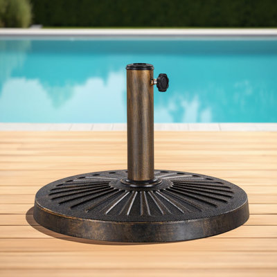 26,5 lb Base de parasol de patio