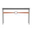 Equus 54" W Glass Top Console Table-1811212792-1810315073-1810315087