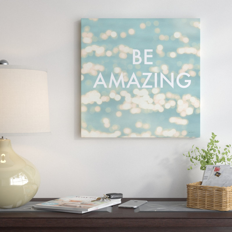 « sea inspiration ii », art textuel, H 12 po x l 12 po x P 0,75 po, Toile